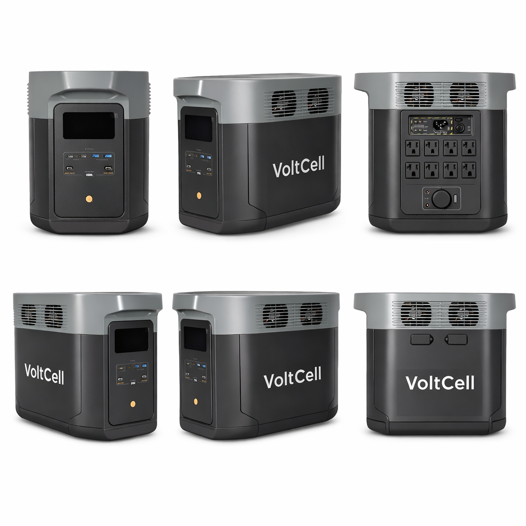 VoltCell Portable Power Station – 2.1kWh / 2400W